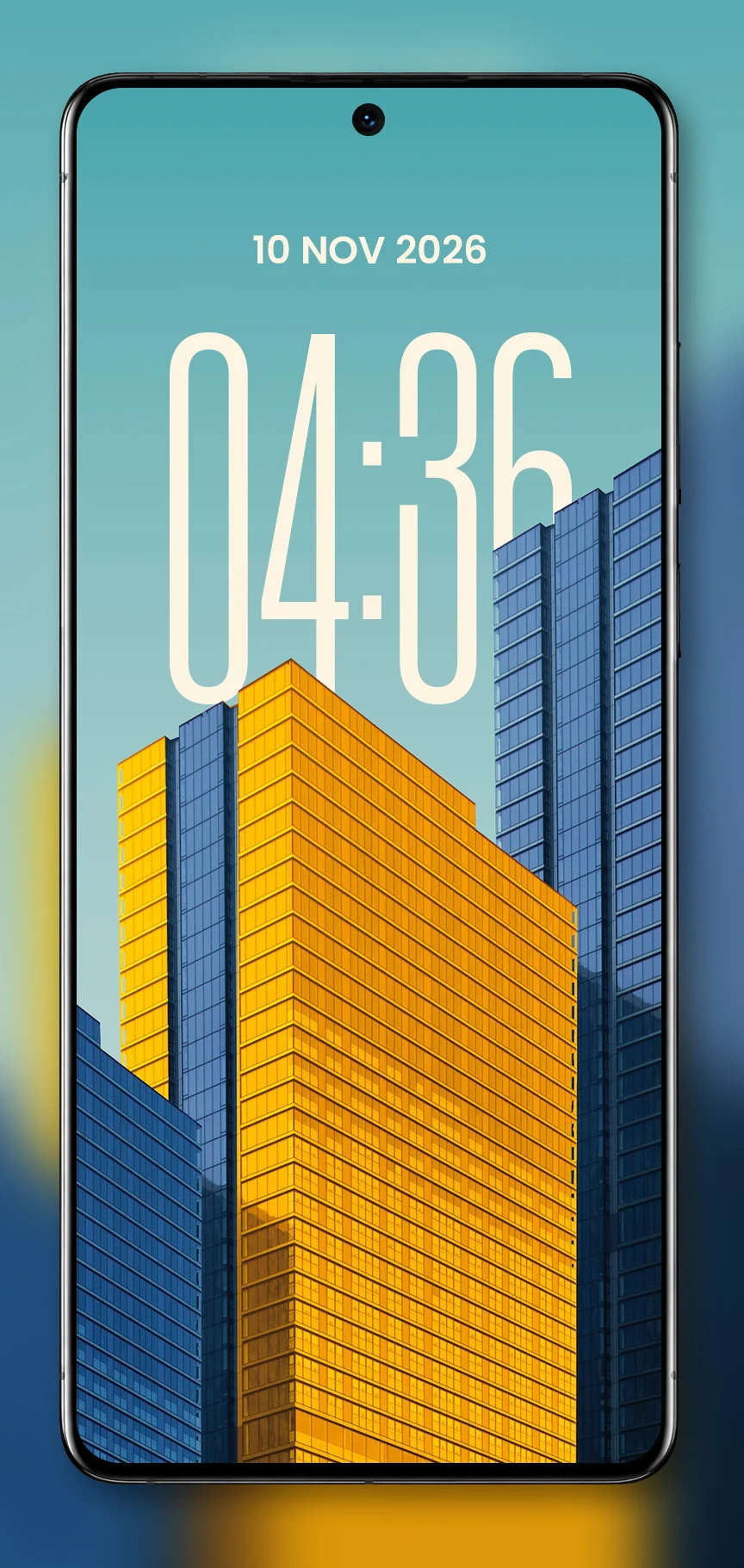 Depth Wallpapers 4k Live Clock screenshot